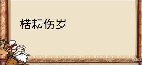 楛耘伤岁